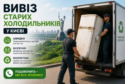 Вивіз старих холодильників