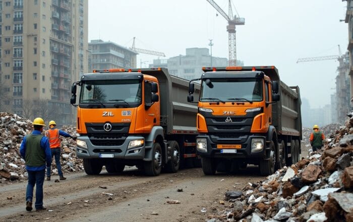 Вивіз сміття ЗІЛ, КамАЗ