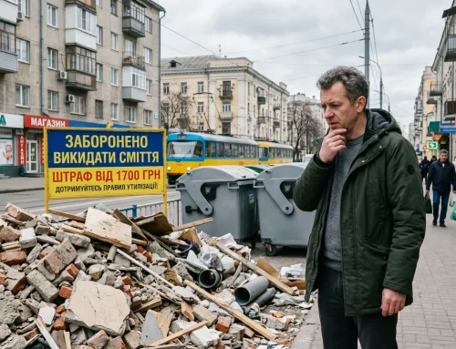 Штрафи за незаконне викидання сміття в Києві у 2026 році